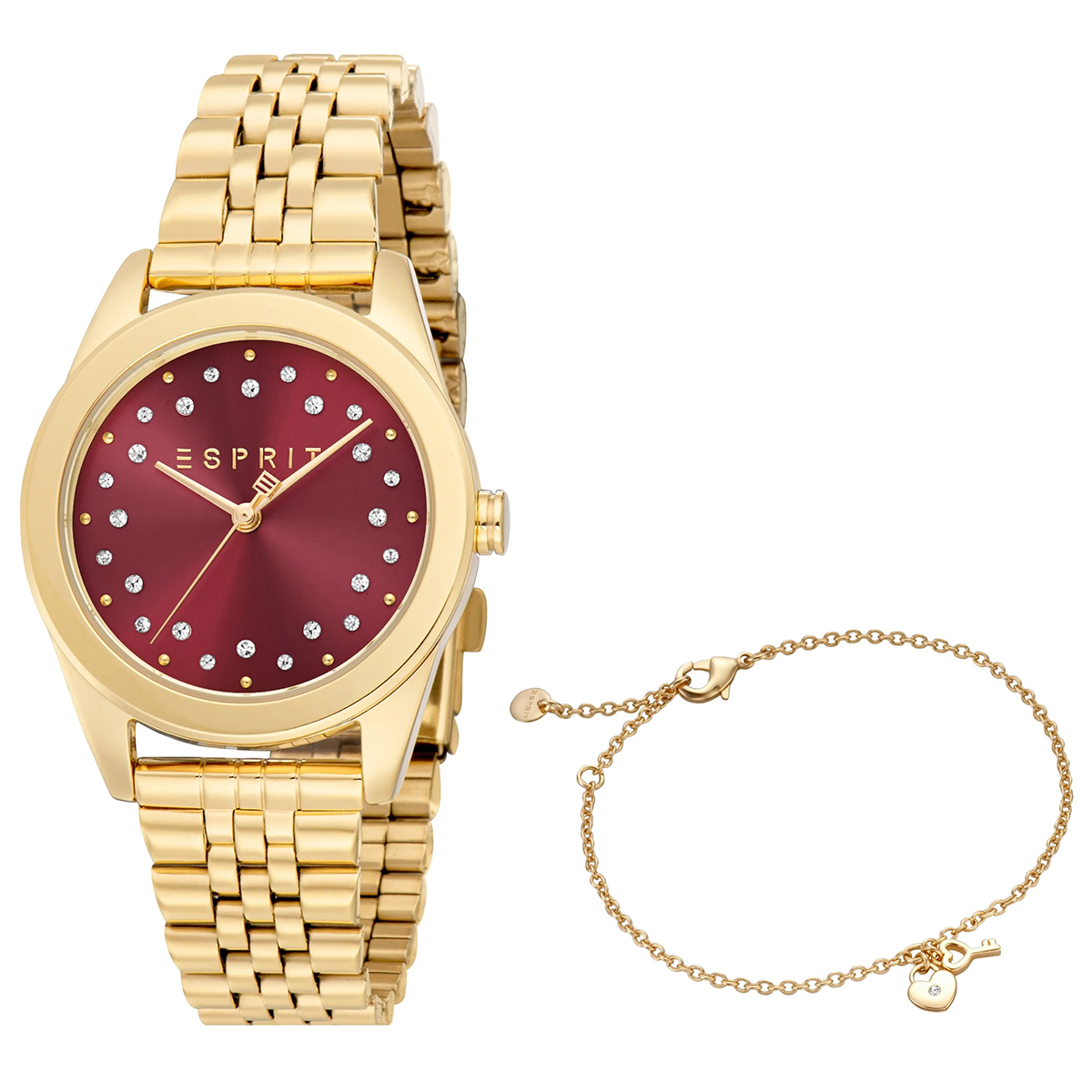 MONTRE ESPRIT FEMME SIMPLE ACIER